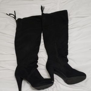 Over the knee or cuff boots